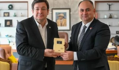 İbrahim Can Ergun’den Başkan Muharrem Erkek’e İade-i Ziyaret