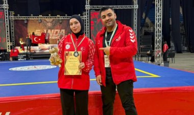 Ceyda Güven gümüş madalya kazandı