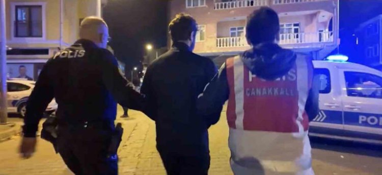 Çanakkale Emniyetinin huzur operasyonları sürüyor