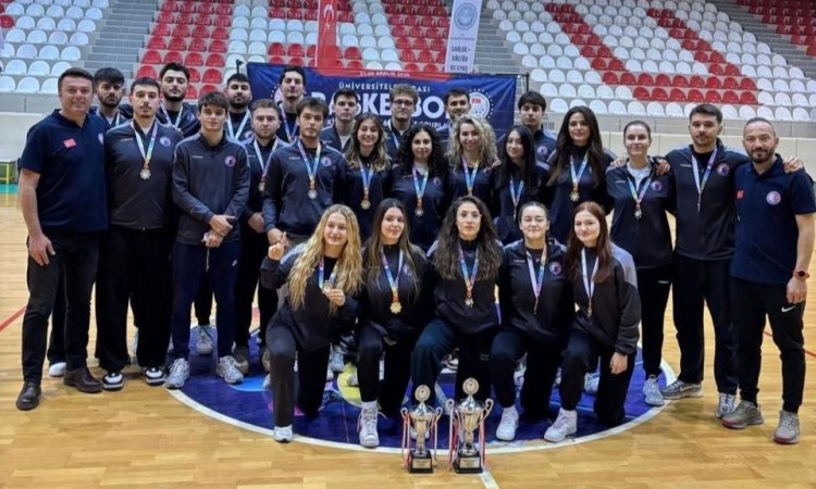 ÇOMÜ Spor Şampiyonası’nda fırtına gibi esti: dört takım dört kupa kazandı